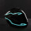 4-in-1 LED Light Strip for Helmets, 32.5CM PVC, Waterproof 11