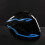 4-in-1 LED Light Strip for Helmets, 32.5CM PVC, Waterproof 9