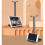 (White) Headphone Holder Detachable Headphone Display Stand 3