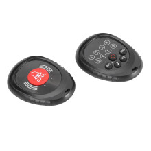 Pager pour aidant 3280,8 ft Longue portée Noir 500 mAh