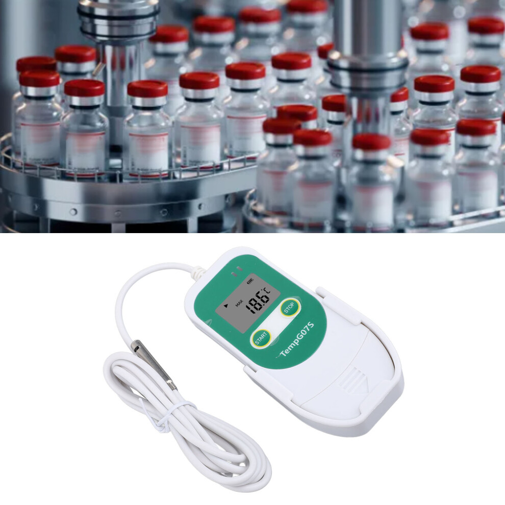 USB Temperature & Humidity Data Logger, IP65, PDF/CSV 85C/95%RH