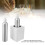 Massage Oil Heater with 2 Aluminum Bottles, Quick Heating, EU Plug 5