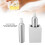 Massage Oil Heater with 2 Aluminum Bottles, Quick Heating, EU Plug 4