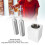 Massage Oil Heater with 2 Aluminum Bottles, Quick Heating, EU Plug 3