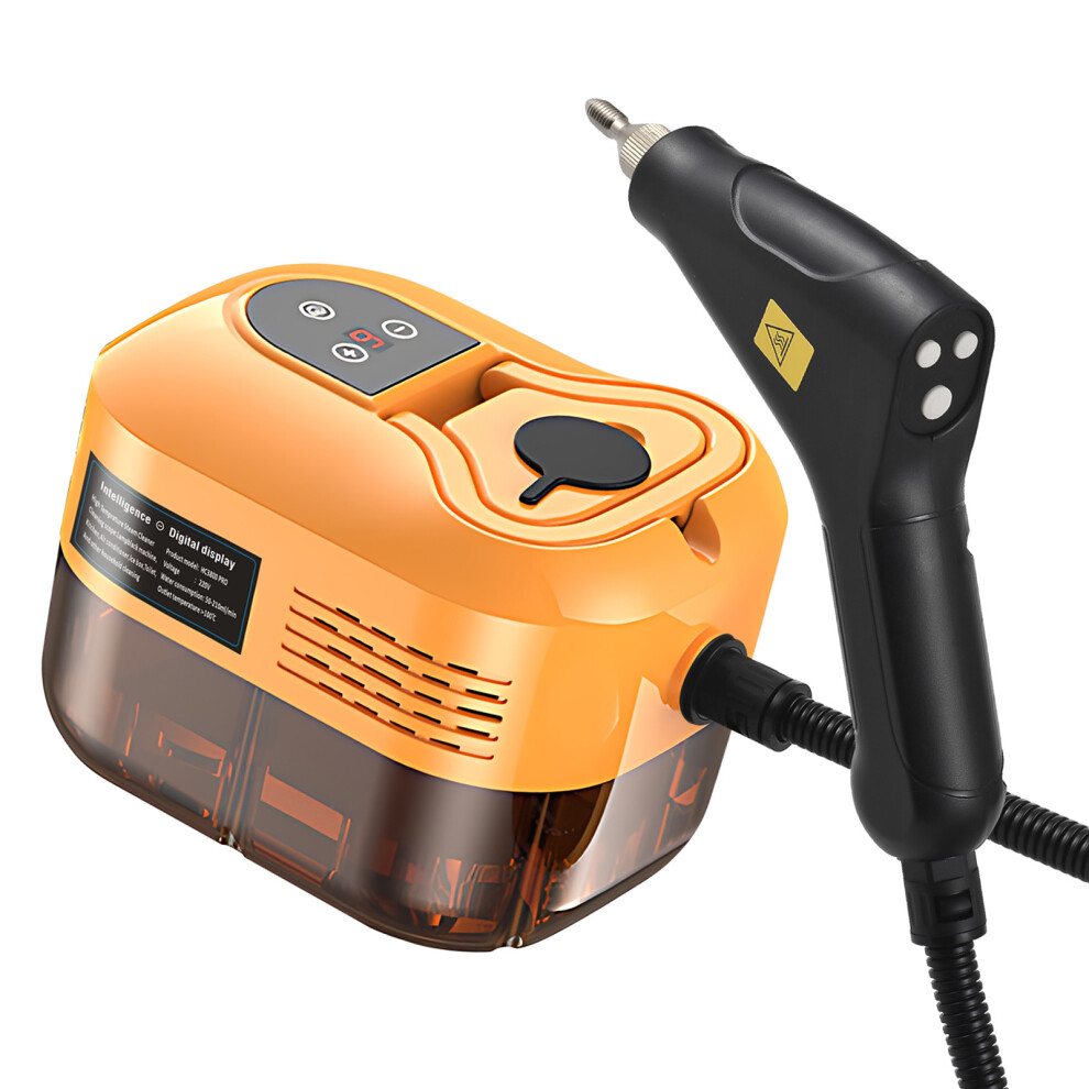 Handheld Steam Cleaner 105/221 with 1200ml Water Tank & 6 Accessories-image-OPC-PJDGV8W-NEW