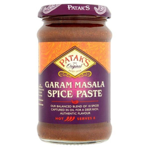 Patak's Garam Masala Paste Hot 283g | Authentic Indian Curry Paste 1