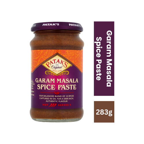 Patak's Garam Masala Paste Hot 283g | Authentic Indian Curry Paste 2