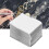 500 piezas de película protectora transparente rectangular para reloj ultrafina 60x80mm 13