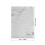 500 piezas de película protectora transparente rectangular para reloj ultrafina 60x80mm 2