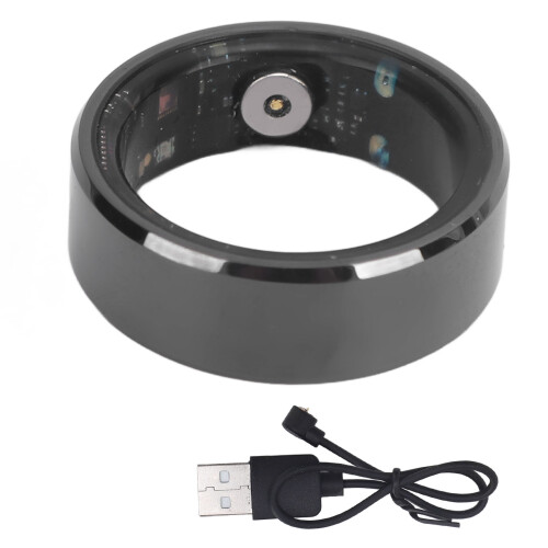 Intelligenter Ring Gesundheits-Tracker 18 mAh Aluminium US-Größe 8 2