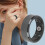 Intelligenter Ring Gesundheits-Tracker 18 mAh Aluminium US-Größe 8 7