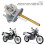 44300-29F20 Grifo de combustible para DR650S/DR650SE 5