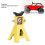 SCX24 1/24 1/18 RC Crawler Mini Cavalletto di Sollevamento Giallo 4