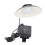 IP65 Wasserdichte Solar-Schirmleuchte 17,98 cm Helles Weiß 9
