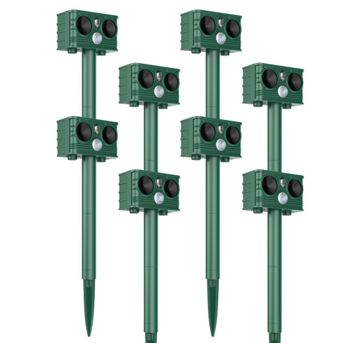 3in1 Deterrente Solare 1200mAh 108x397mm Verde Scuro 2