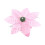 Weihnachtsblume 14,5 cm Glitzer-Ornament Stielclips 1