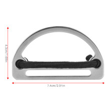Durable 316 Stainless Steel D-Ring Buckle - Diving Essential SSA RK06D