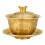 Messing-Chinesetassen-Set 300ML mit Deckel & Untersetzer, 10,4cm 13