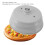 Coperchio in silicone per microonde 20-26cm grigio scuro 5