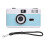 Versatile 35MM Film Camera with Flash 28MM Lens Blue/White 2