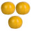 3 pcs PU Juggling Balls Set for Beginners & Professionals - Yellow 2