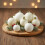 30 Wool White Christmas Tree Baubles Shatterproof Hanging 4cm 5cm 6cm 10