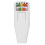 Handheld Geiger Counter Radiation Detector with Light Alarm, White 2