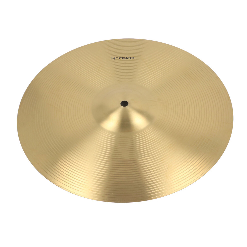 Professional 14 Inch Brass Crash Cymbal with Superior Sound Quality