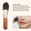 Set di 9 pennelli per trucco - colore legno, portatile 9