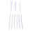 Ensemble de 9 pinceaux de maquillage colorés de taille standard 2