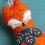 Corinne Lapierre Folk Embroidered Fox Felt Craft Mini Kit 2