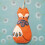Corinne Lapierre Folk Embroidered Fox Felt Craft Mini Kit 3