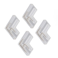 20 piezas FCOB COB L-Corner 8mm 0.31in Transparente