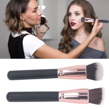 Portapennelli da trucco in silicone grande +2 pennelli