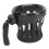 Chrome Motorcycle Handlebar Cup Holder, Universal Fit 109x86x104mm 8