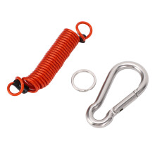304er Edelstahl Breakaway-Kabel 2,5 mm x 1,5 m, 8x80 Rot