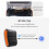 Portable 58mm Thermal Receipt Printer, Model H22, 83.6x118x48.6mm 6