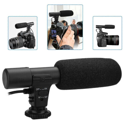 Microphone for Canon Nikon Dslr Camera Dv Camcorder Phone