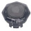 Arcade-Taste 29,8 mm roter Schalter transparent schwarz 16