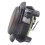 Arcade-Taste 29,8 mm roter Schalter transparent schwarz 14