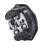Arcade-Taste 29,8 mm roter Schalter transparent schwarz 8