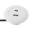 Hub USB de escritorio integrado con USB-A y USB-C, 5 V 2 A 11