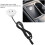 Hub USB de escritorio integrado con USB-A y USB-C, 5 V 2 A 5