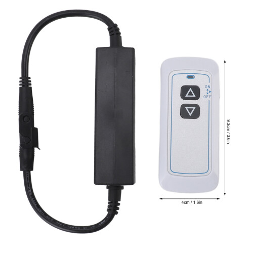 Télécommande 433,92 MHz 29 V, 9,3 x 4 cm noir 1