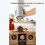 White Cordless Electric Coffee Grinder 7.5x19cm 500mAh 16