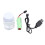 Macchina per bolle 14500 500 mAh Luce LED in plastica 11