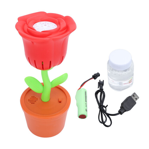 Macchina per bolle 14500 500 mAh Luce LED in plastica 1