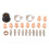 Kit di elettrodi a punta IPT40 in ottone per 55DS Pro 65DS 16