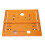 Plaque de base pour machine à découper 28x25 cm, coupe de 19 cm, 4 po 1