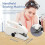 Handheld Sewing Machine, Mini Portable Electric Sewing Machine Hand Held Stitching Machine, Fast Stitch Suitable for Fabrics, Clothes 2